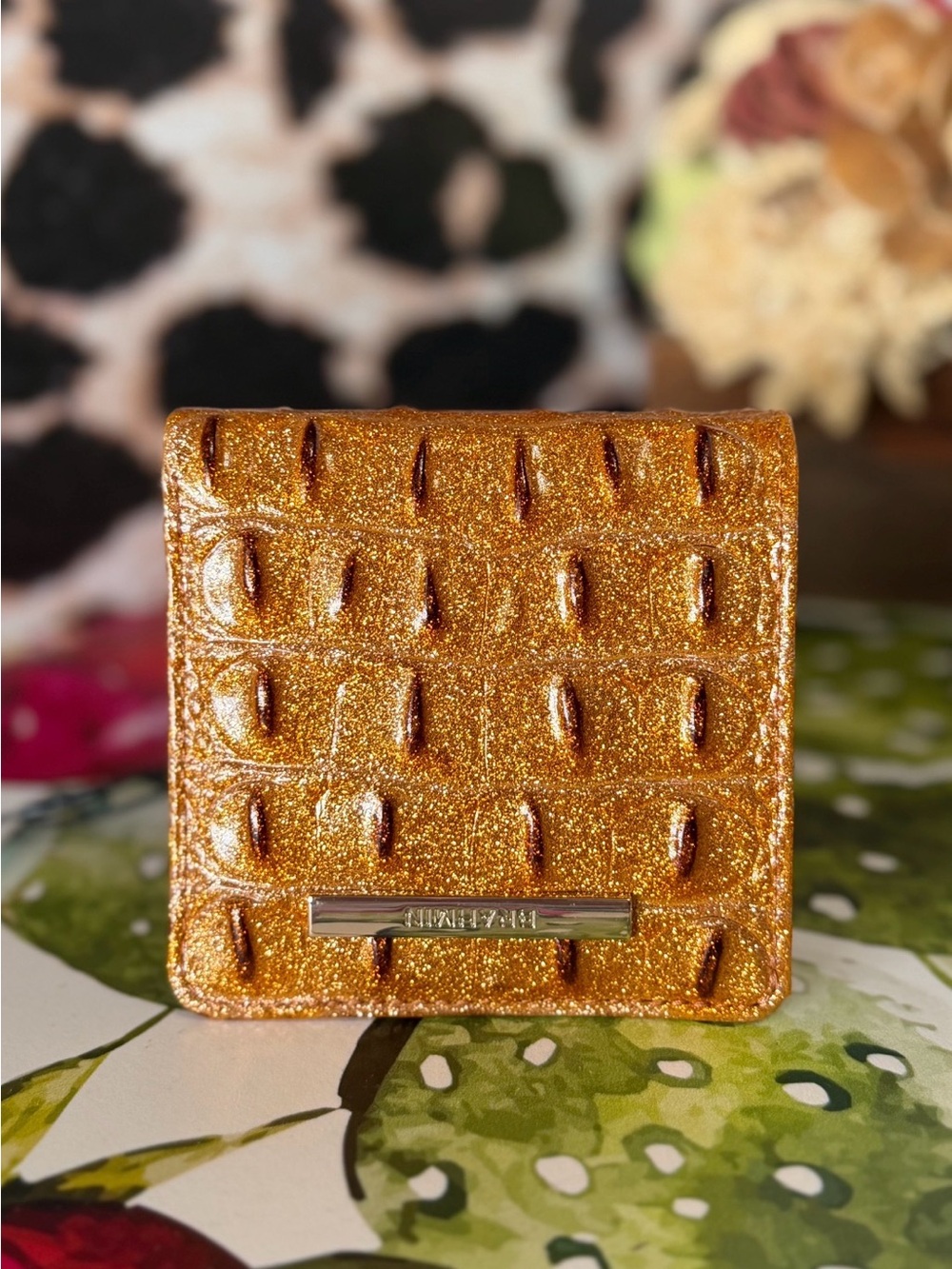 FIRM >>> Brahmin Jane Leather Wallet Sparkling cider Melbourne NWT HTF